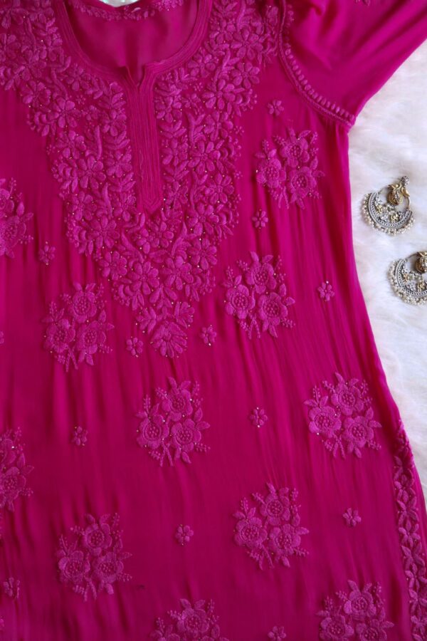 HOOR VISCOSE GEORGETTE KURTA