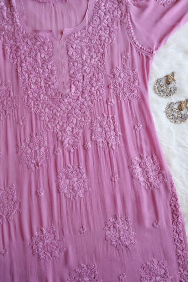 HOOR VISCOSE GEORGETTE KURTA