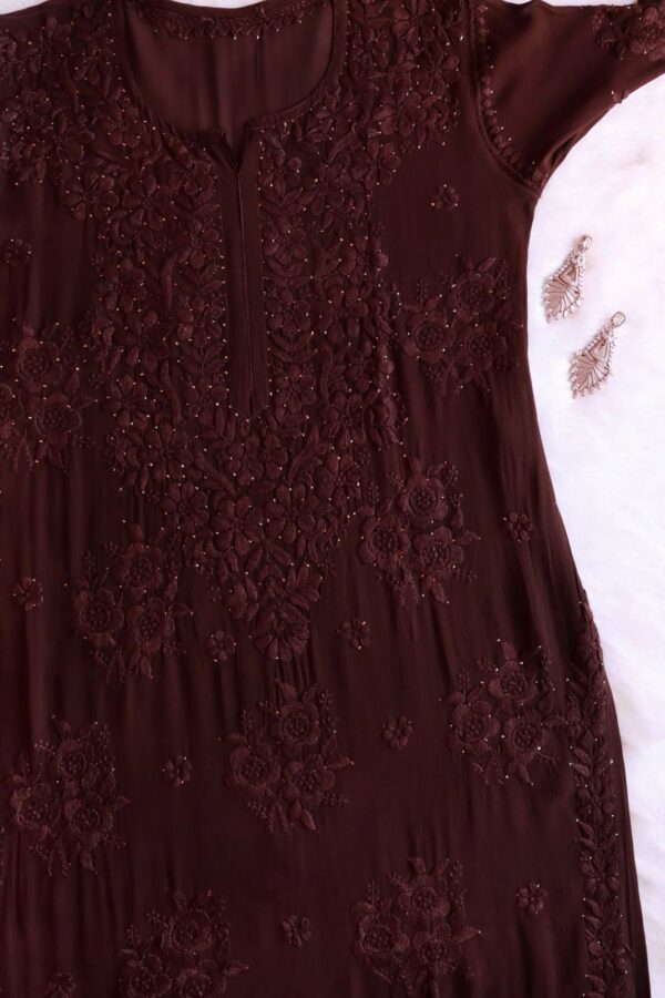 HOOR VISCOSE GEORGETTE KURTA