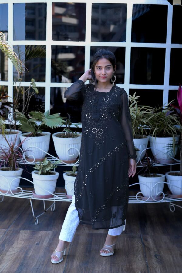 MUKAISH STRAIGHT KURTA