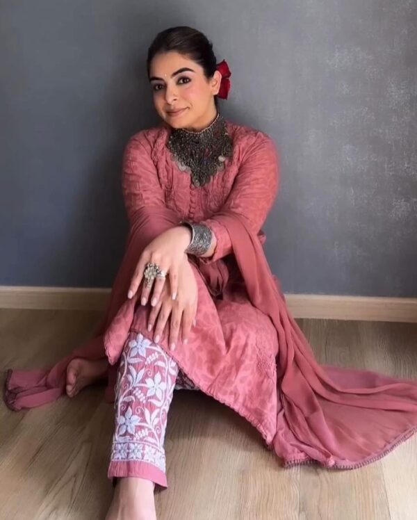 Brasso chikankari coord set