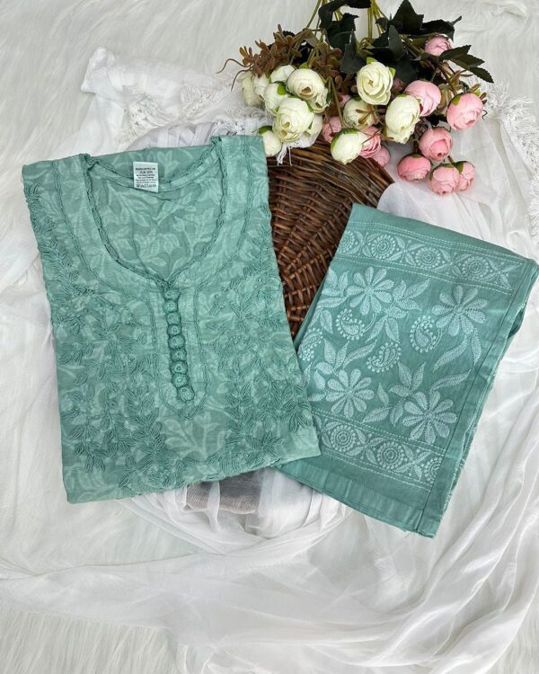 Brasso chikankari coord set