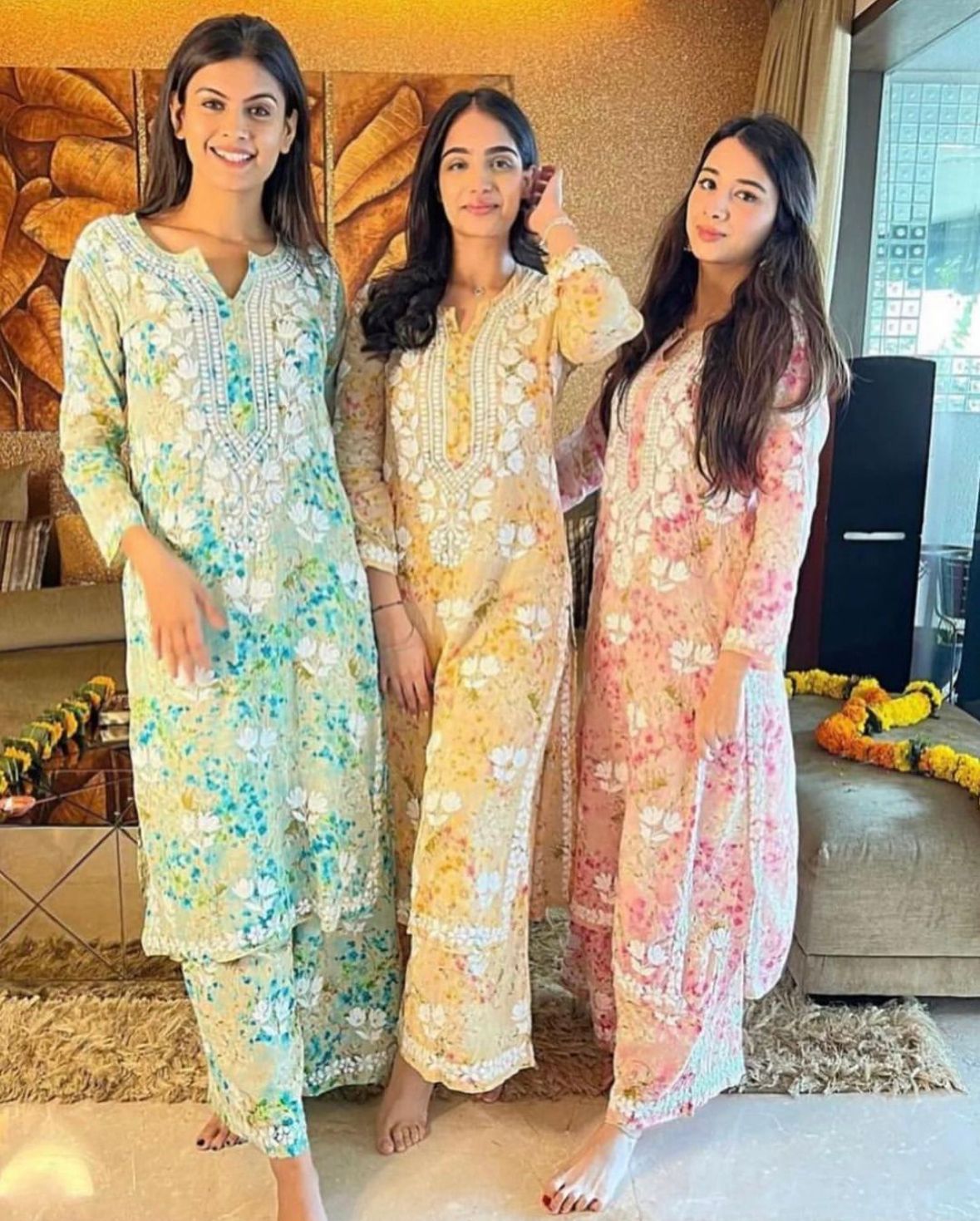 Sirat mulmul palazzo set