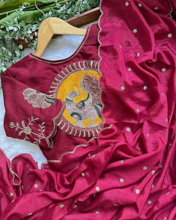 Morni sargam saree