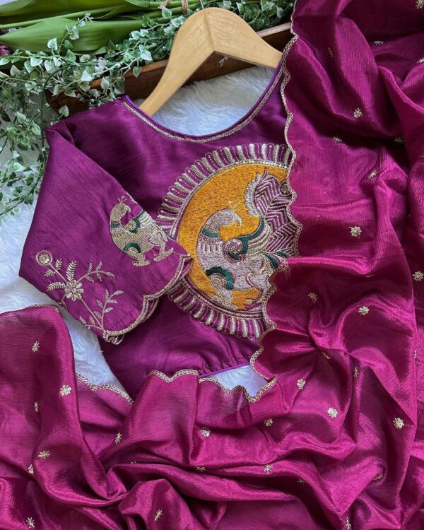 Morni sargam saree
