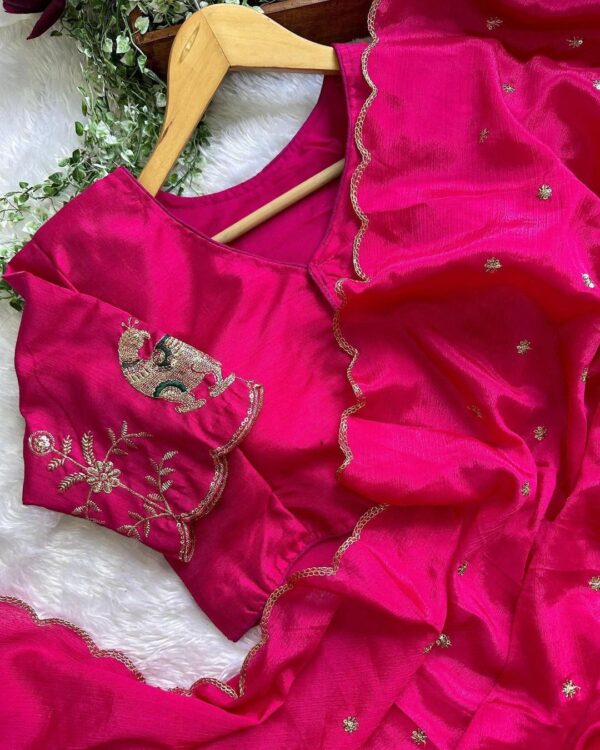 Morni sargam saree