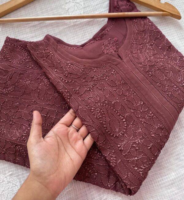Premium jaal kurti