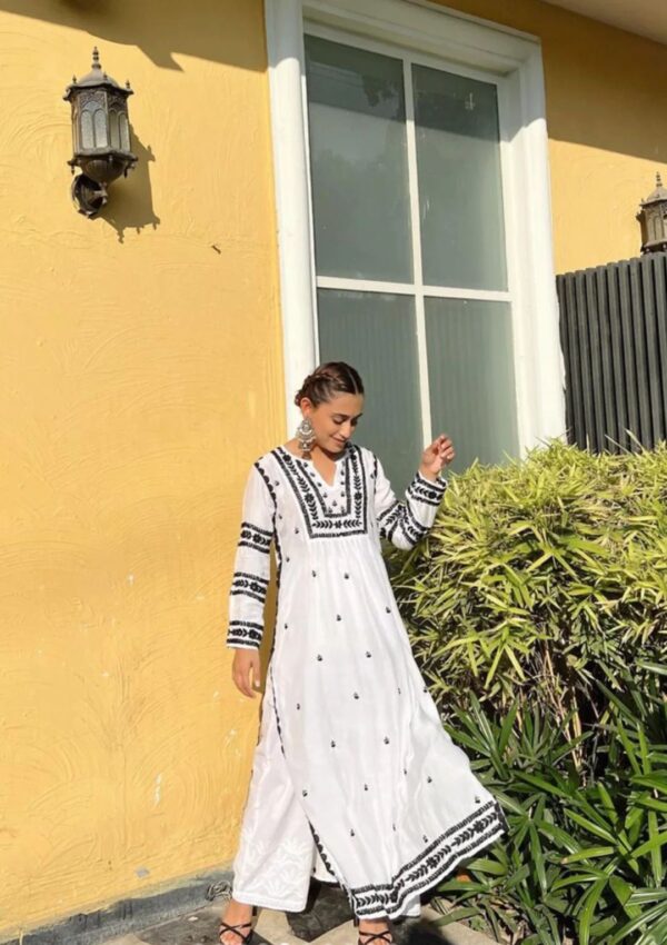 Bangle work kurti