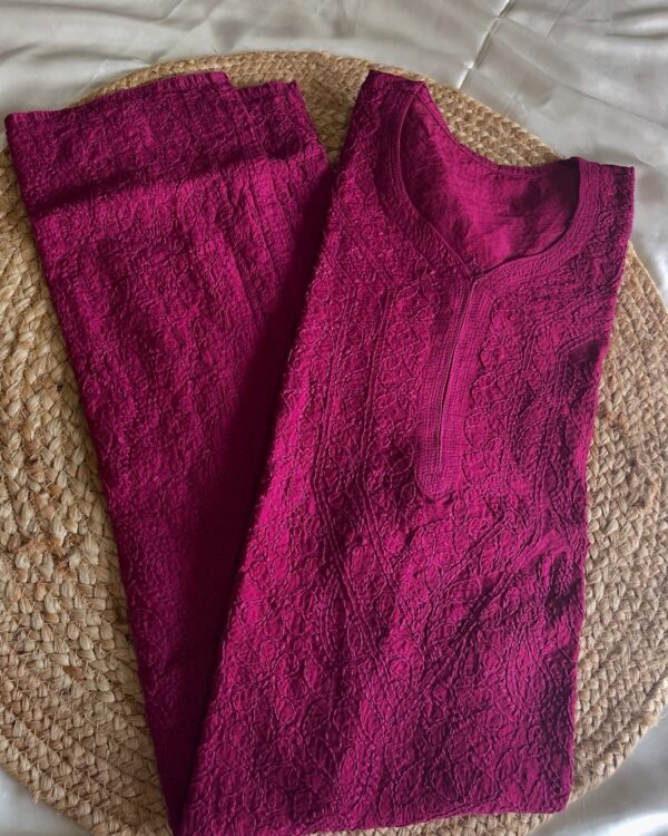 Shama Chanderi Kurti